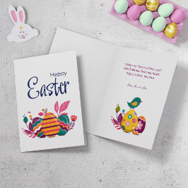 Paasfeest wenskaart. feestdagen kaart