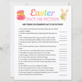 Paasfeit of fictie spel