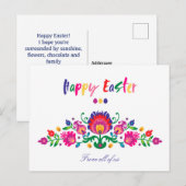 😍 paasfolklore, aangepast Briefkaart tekst (Voorkant / Achterkant)