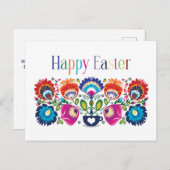 Paasfolklore, aangepast Briefkaart tekst (Voorkant / Achterkant)