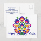 Paasfolklore met twee aangepaste Briefkaarten voor (Voorkant / Achterkant)