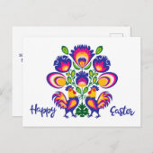 Paasfolklore met twee aangepaste Briefkaarten voor (Voorkant / Achterkant)