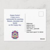 Paasfolklore met twee aangepaste Briefkaarten voor (Achterkant)