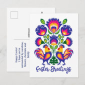 Paasfolklore met twee aangepaste Briefkaarten voor (Voorkant / Achterkant)