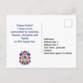 Paasfolklore met twee aangepaste Briefkaarten voor (Achterkant)