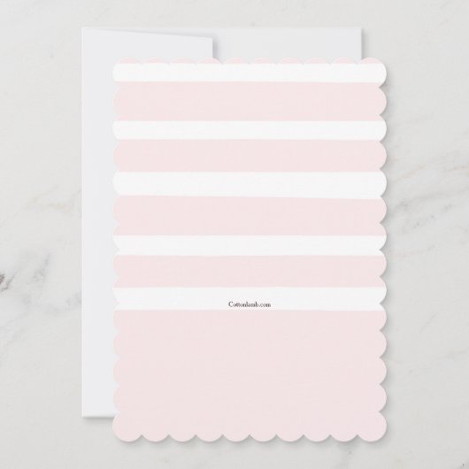 Paasfoto met Bunny Card Kaart (Achterkant)