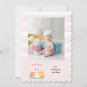 Paasfoto met Bunny Card Kaart (Voorkant)