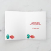 Paasfoto Wenskaart Feestdagen Kaart (Binnen)