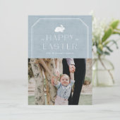 paasfotokaart - blauw kaart (Staand voorkant)
