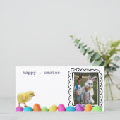 Paasfotokaart Feestdagenkaart (Staand voorkant)
