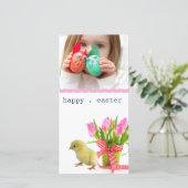 Paasfotokaart Feestdagenkaart (Staand voorkant)