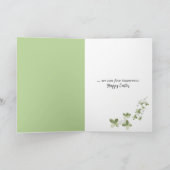 Paasgalgen met bijbel feestdagen kaart (Binnen)