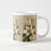  Paasgallen, Victoriaans Bloemen in Bloom Grote Koffiekop (Rechts)