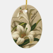  Paasgallen, Victoriaans Bloemen in Bloom Keramisch Ornament (Voorkant)