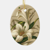  Paasgallen, Victoriaans Bloemen in Bloom Keramisch Ornament (Achterkant)