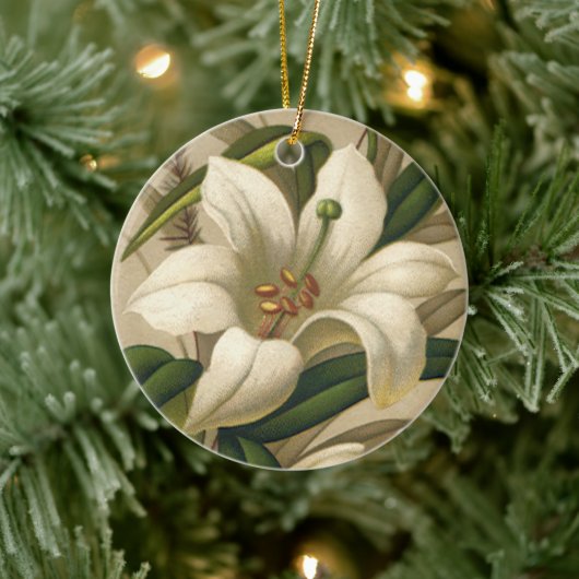  Paasgallen, Victoriaans Bloemen in Bloom Keramisch Ornament (Boom)