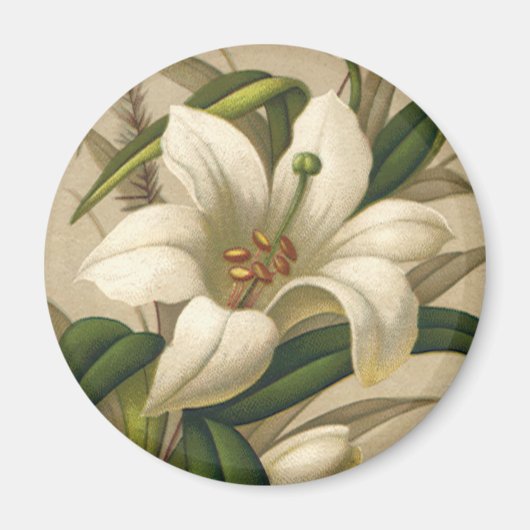  Paasgallen, Victoriaans Bloemen in Bloom Magneet (Voorkant)