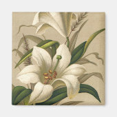  Paasgallen, Victoriaans Bloemen in Bloom Magneet (Voorkant)