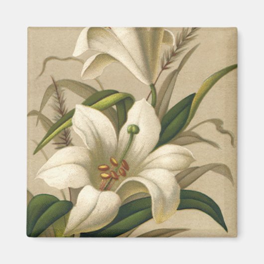  Paasgallen, Victoriaans Bloemen in Bloom Magneet (Voorkant)