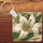  Paasgallen, Victoriaans Bloemen in Bloom Sleutelhanger (Voorkant)