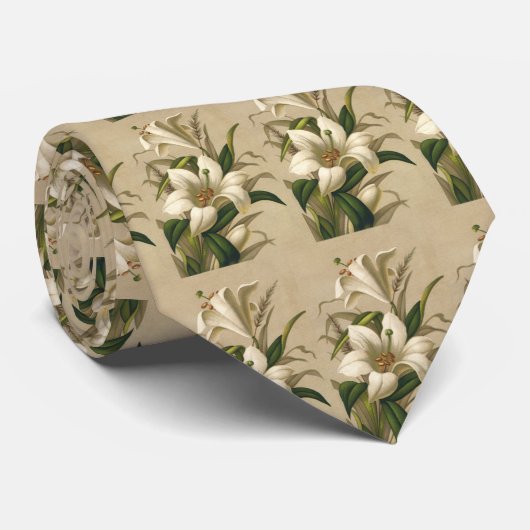  Paasgallen, Victoriaans Bloemen in Bloom Stropdas (Opgerold)