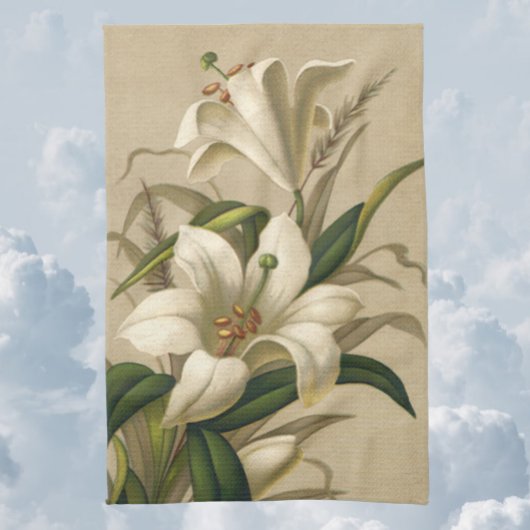  Paasgallen, Victoriaans Bloemen in Bloom Theedoek