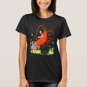 Paasgarnaal Vis Konijn Ei Jagen Garnaal Pasen T-shirt