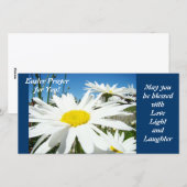 Paasgebed gezegend met liefde Licht Lachen Feestdagenkaart (Voorkant / Achterkant)