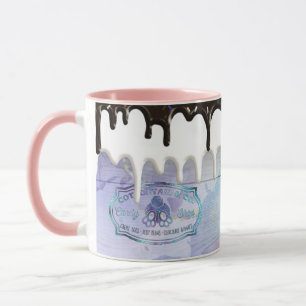 Paasgeborene Cottontail Snoep Shop Sign Chocolade Mok