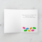 Paasgeit Feestdagen Kaart (Binnen)