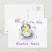 Paasgeit Feestdagenkaart (Voorkant / Achterkant)