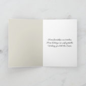  paasgenoten feestdagen kaart (Binnen)