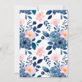 Paasgeslacht onthullen Baby shower Kaart (Achterkant)