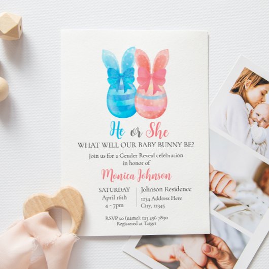 Paasgeslacht onthullen kaart