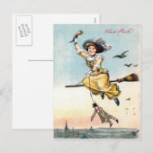 Paasgetuige 1905 feestdagenkaart (Voorkant / Achterkant)