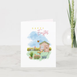 Paasgevouwen vakantie Kaart