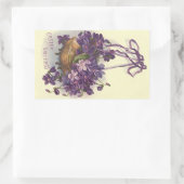  paasgeweld rechthoekige sticker (Tas)