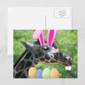 PaasGiraffe Feestdagenkaart (Voorkant / Achterkant)