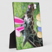 PaasGiraffe Fotoplaat (Zijkant)