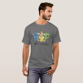 Paasgnomen Bunny Gnome Hug Paaseieren Happy Ea T-shirt (Voorkant volledig)