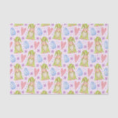 Paasgnomen en paaseieren tissuepapier (Voorkant)