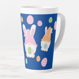 Paasgnomen met paaseieren uit Bunny Ears Latte Mok
