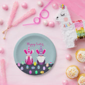 Paasgnomen Papieren Bordje (Feest)