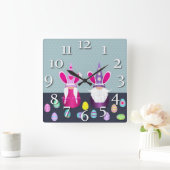 Paasgnomen Vierkante Klok (Huis)