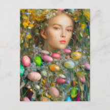 Paasgodin Briefkaart