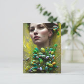 Paasgodin Briefkaart (Staand voorkant)