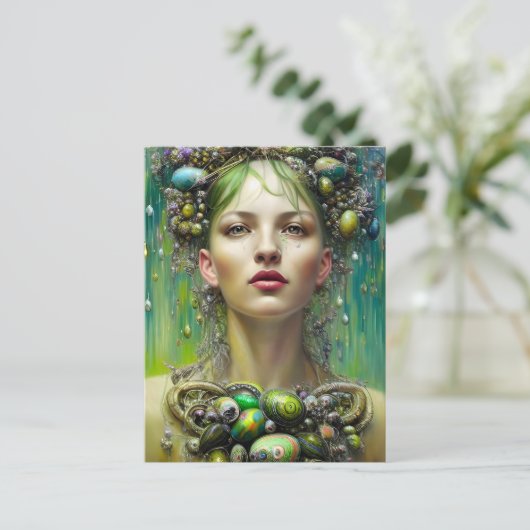 Paasgodin Briefkaart (Staand voorkant)