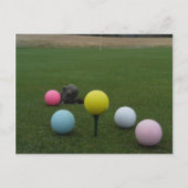 Paasgolf Feestdagenkaart (Voorkant)