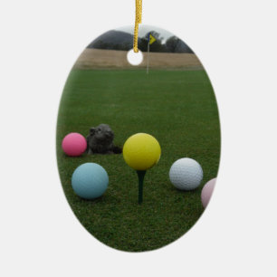 Paasgolf Keramisch Ornament