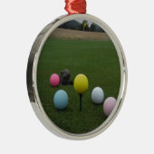 Paasgolf Metalen Ornament (Rechts)